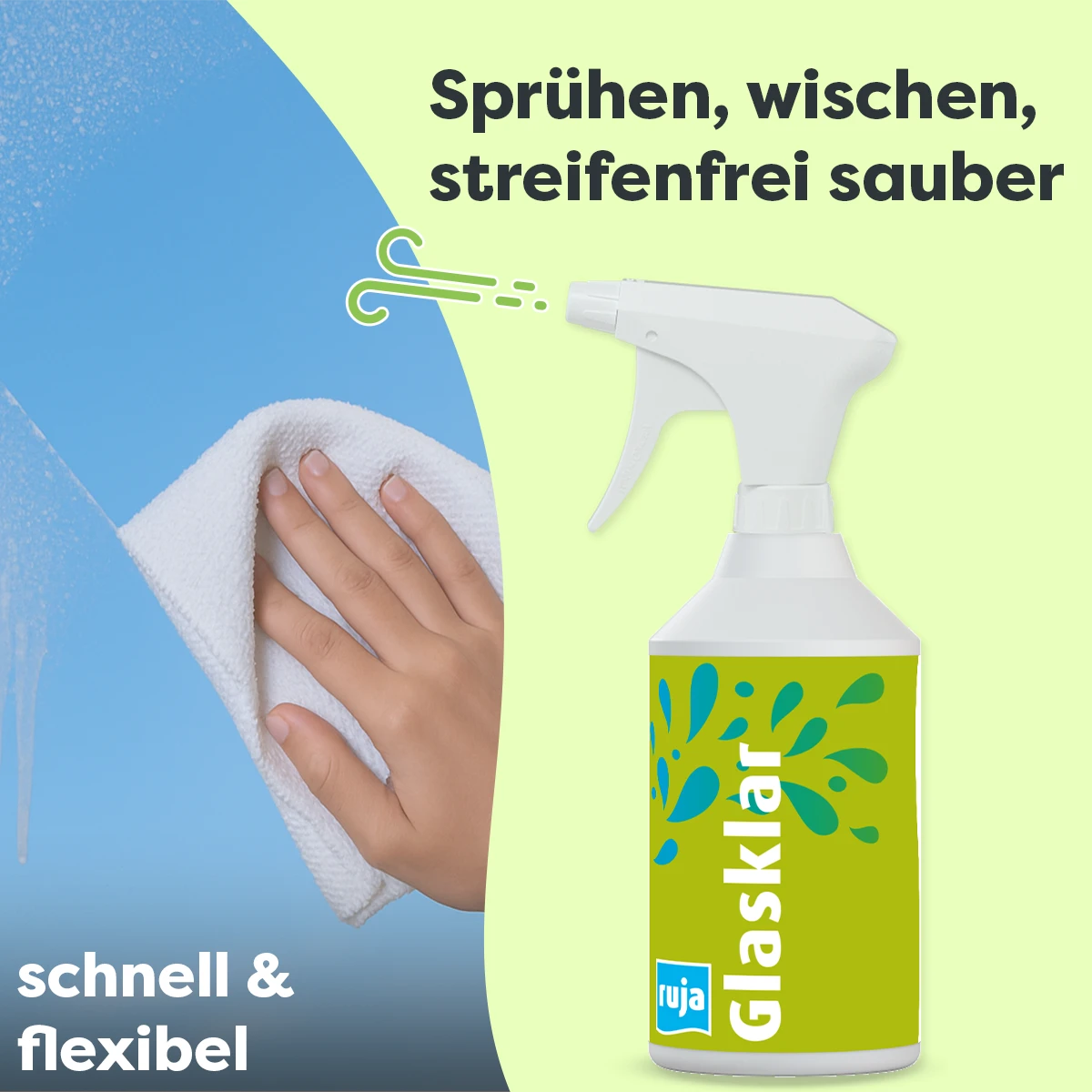 Glasklar | 500 ml Sprühflasche