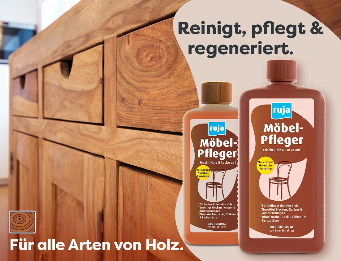 ruja Möbel-Pfleger Set | 1 Liter & 0,5 Liter