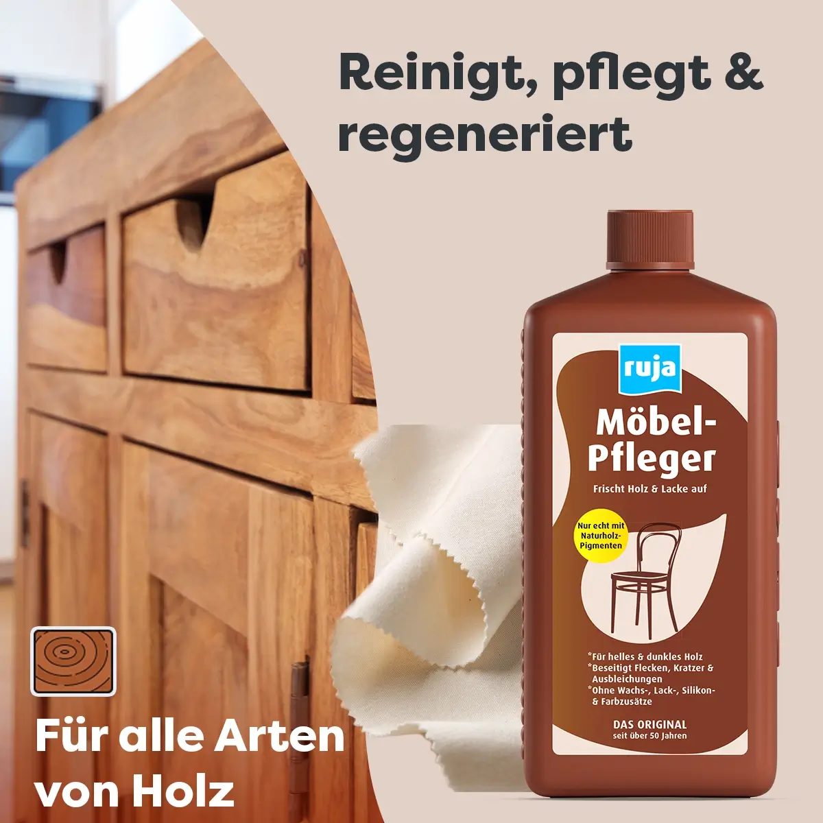 Möbelpflege – Holz, Leder und Stoff