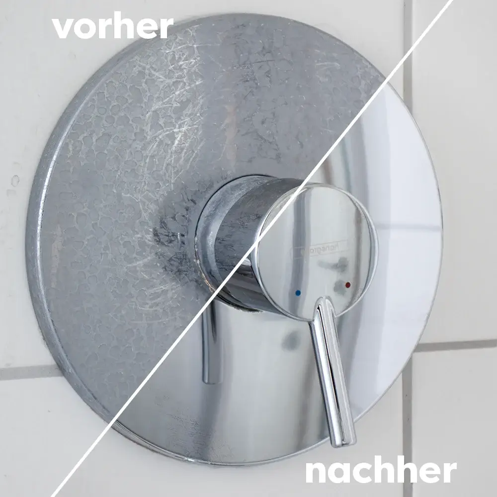 Vorher-nachher Vergleich Armaturen